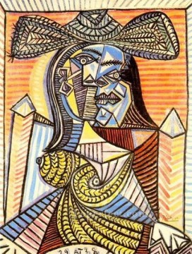 Mujer sentada 4 1938 Pablo Picasso Pinturas al óleo